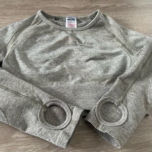 Gymshark long sleeve crop top